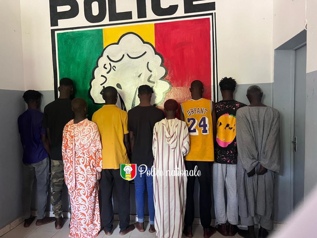 Arrestation pour vol à Kaolack