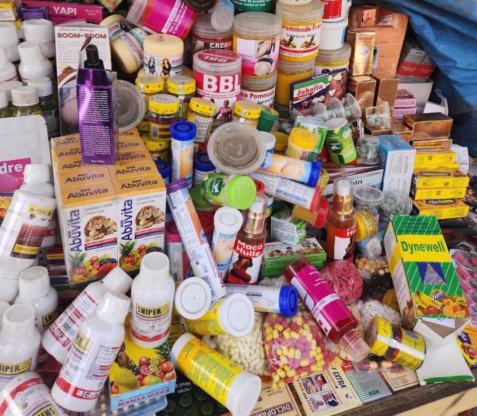 Saisie de faux médicaments