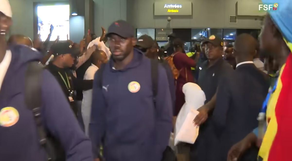 Les Lions accueillis en grande pompe à Kinshasa