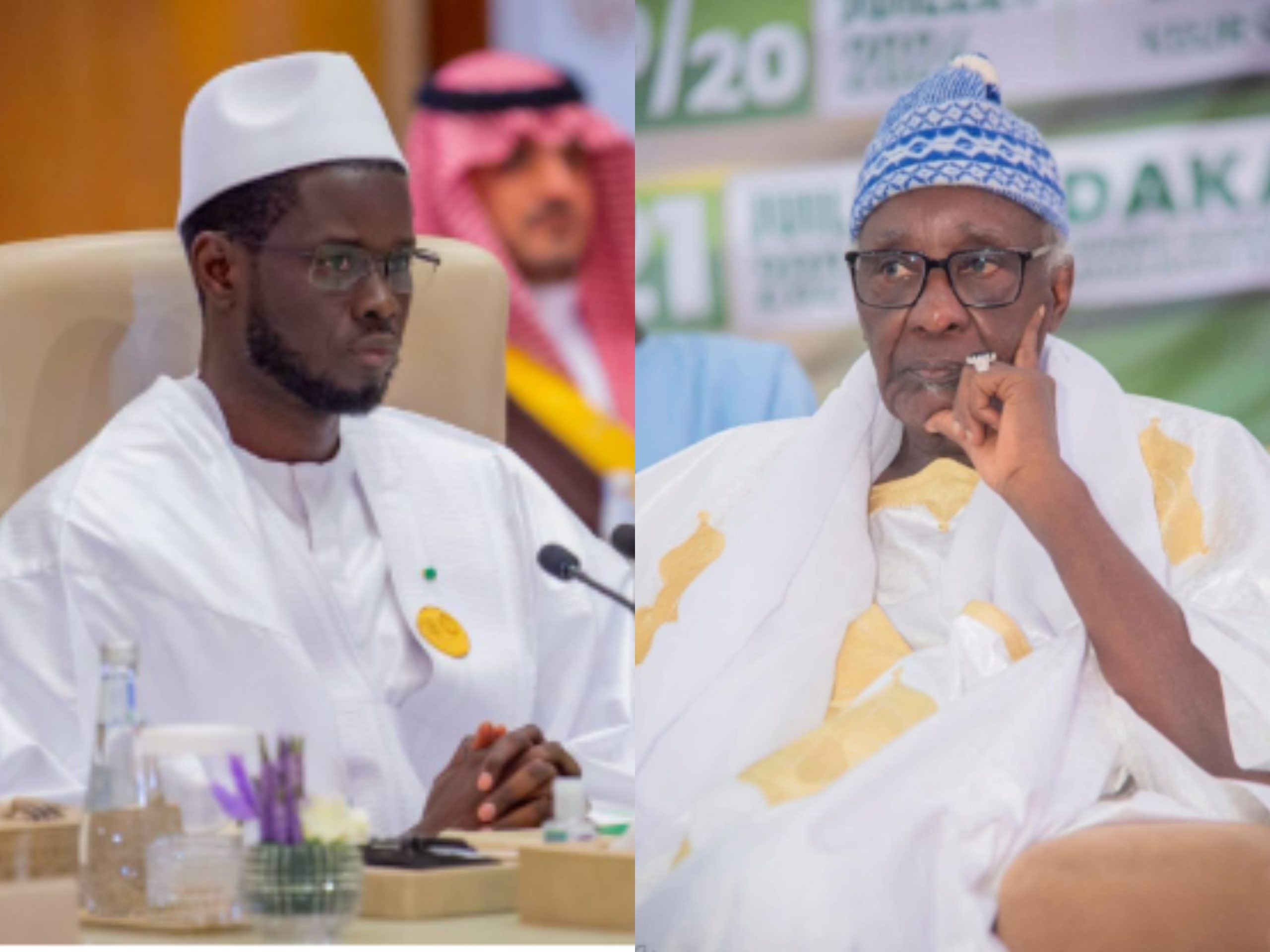 Diomaye aussi a également réagi au rappel à Dieu du Khalife de Darou Khoudoss