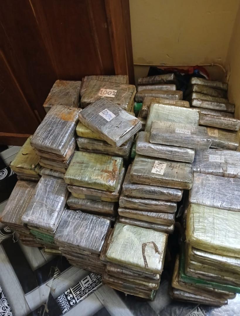 Saisie de 243 plaquettes de cocaïne à Kalifourou