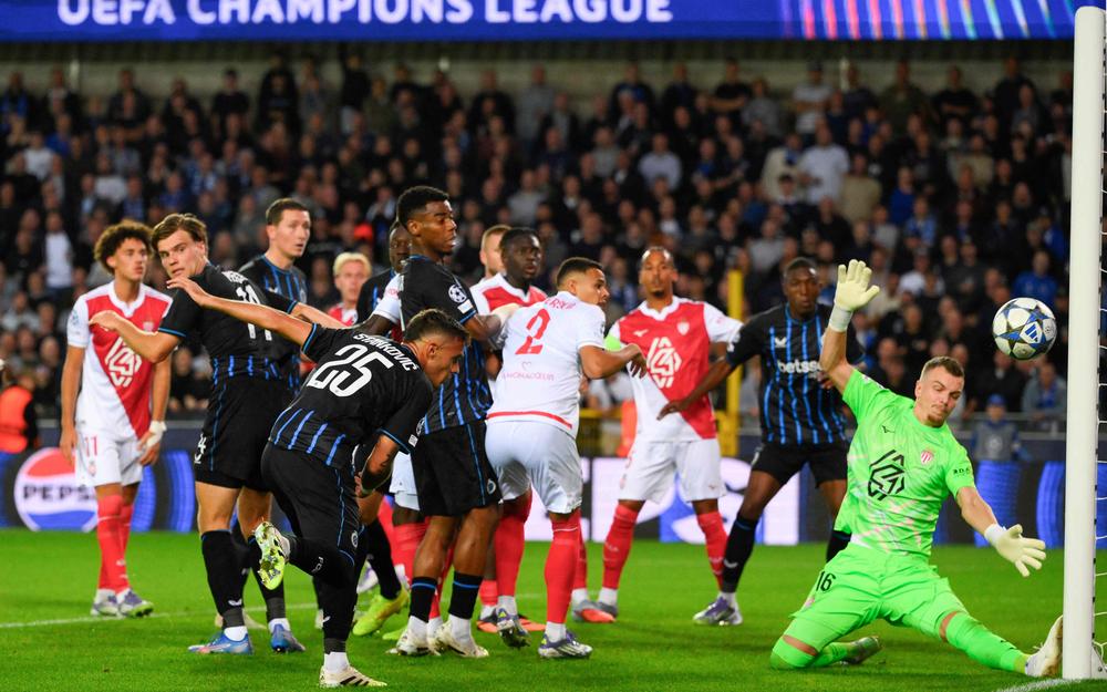 LIGUE DES CHAMPIONS DES SENEGALAIS : Lamine Camara et Monaco coulent devant le FC Bruges (4-1)