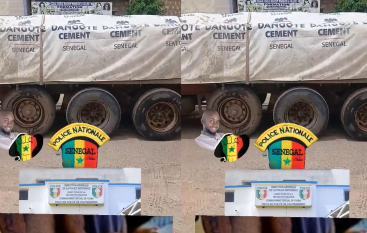 VOL À TOUBA : Un camion contenant 39 tonnes de ciment emporté