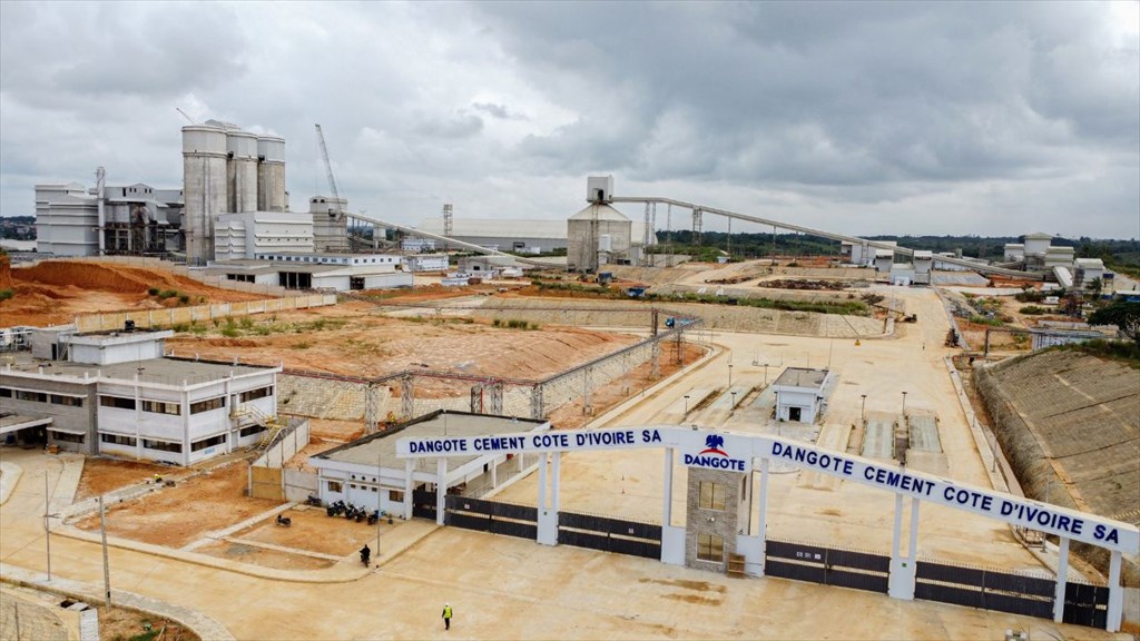 Dangote Cement Côte d’Ivoire a mis son premier sac de ciment sur le marché