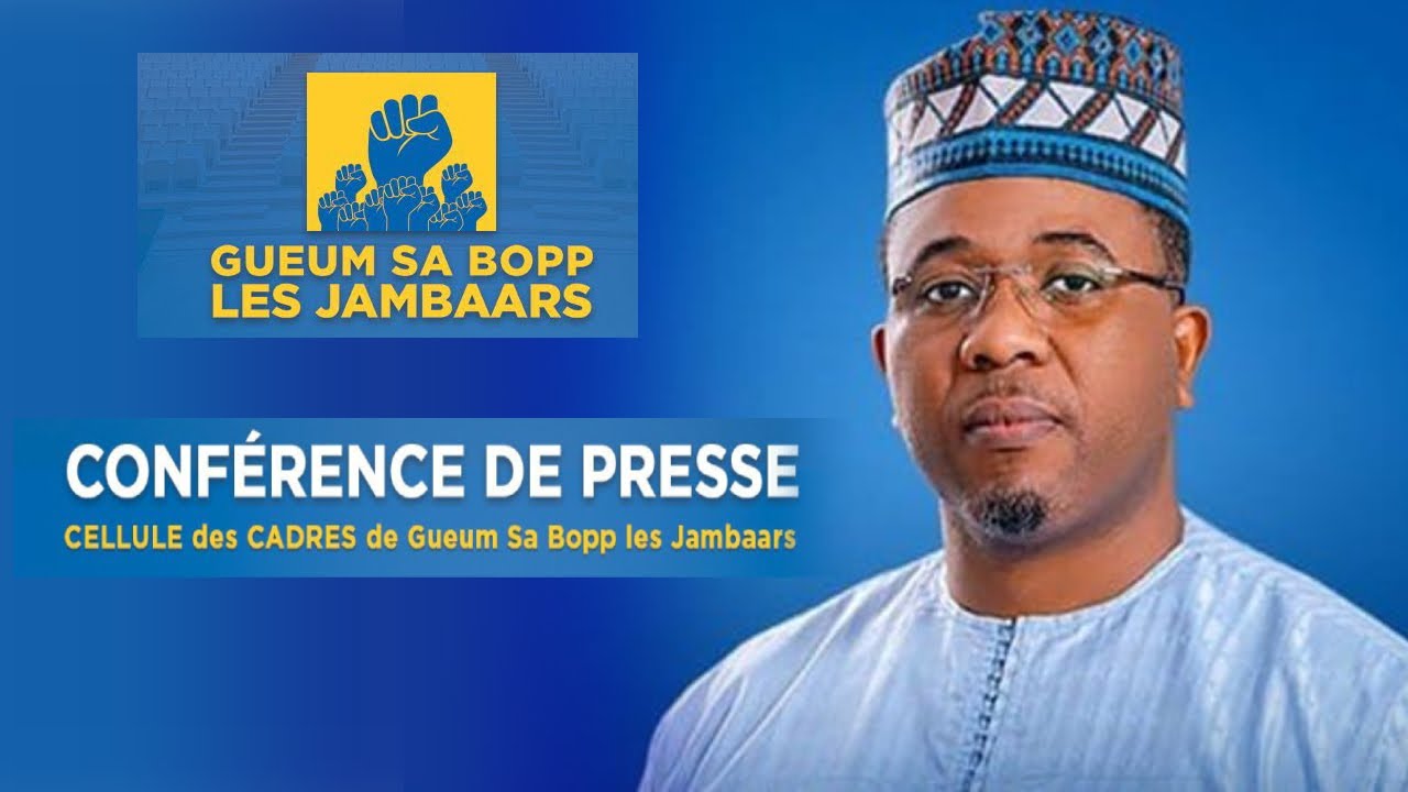 Conférence de presse des cadres de Gueum Sa Bopp