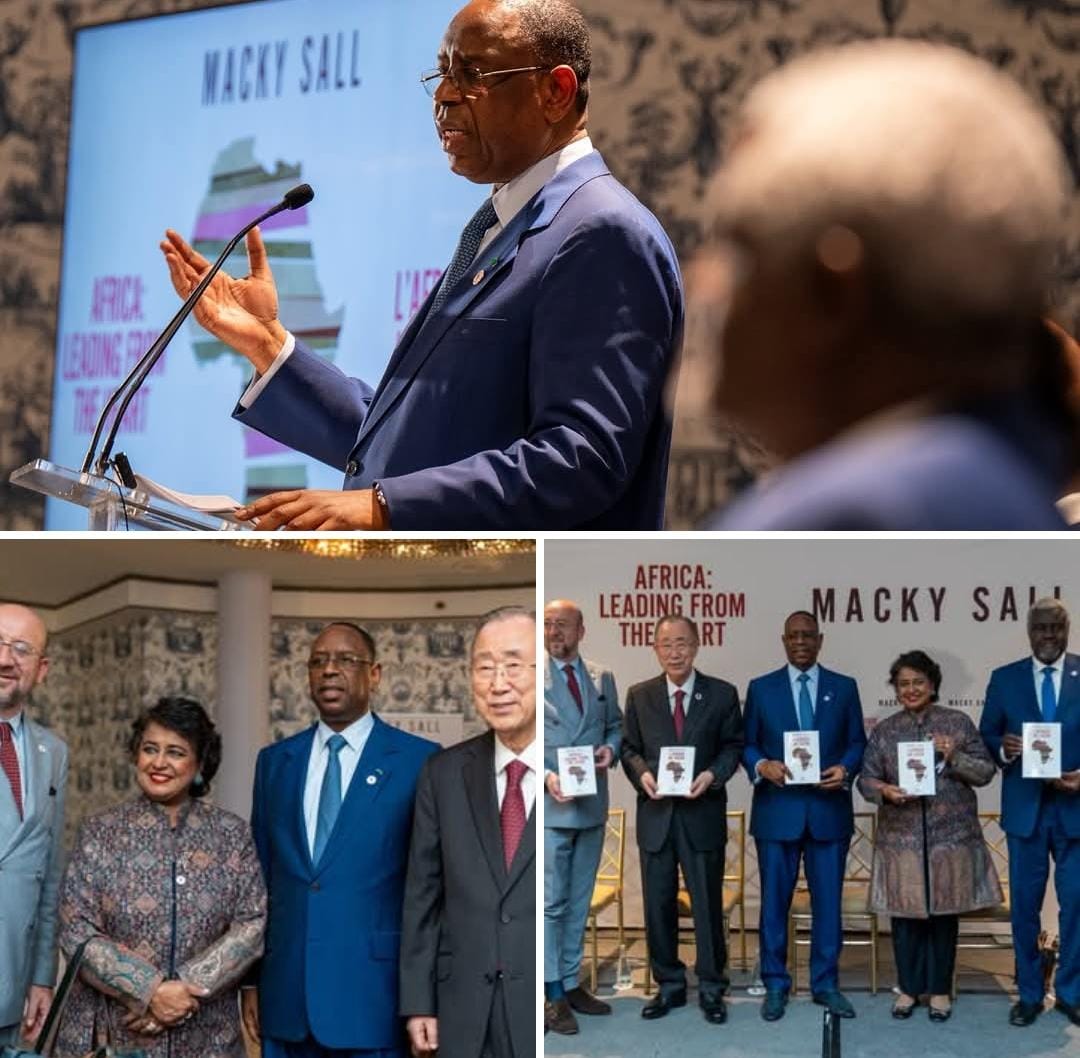 SORTIE DE SON LIVRE «L’AFRIQUE AU CŒUR» A NEW YORK : Macky Sall présente un manifeste pour une Afrique debout et actrice de son destin