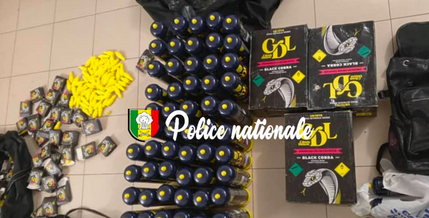 Trafic de protoxyde d'azote : la police arrête 3 personnes en possession 78 bouteilles