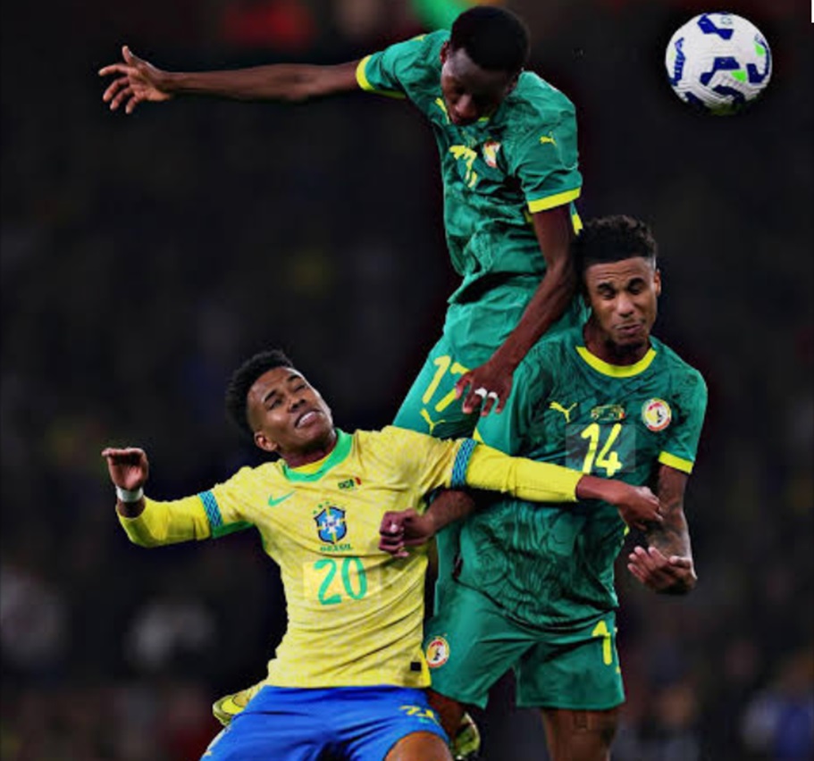 AMICAL INTERNATIONAL A LONDRES : 2–0   Brésil trop fort, Sénégal sans réponse