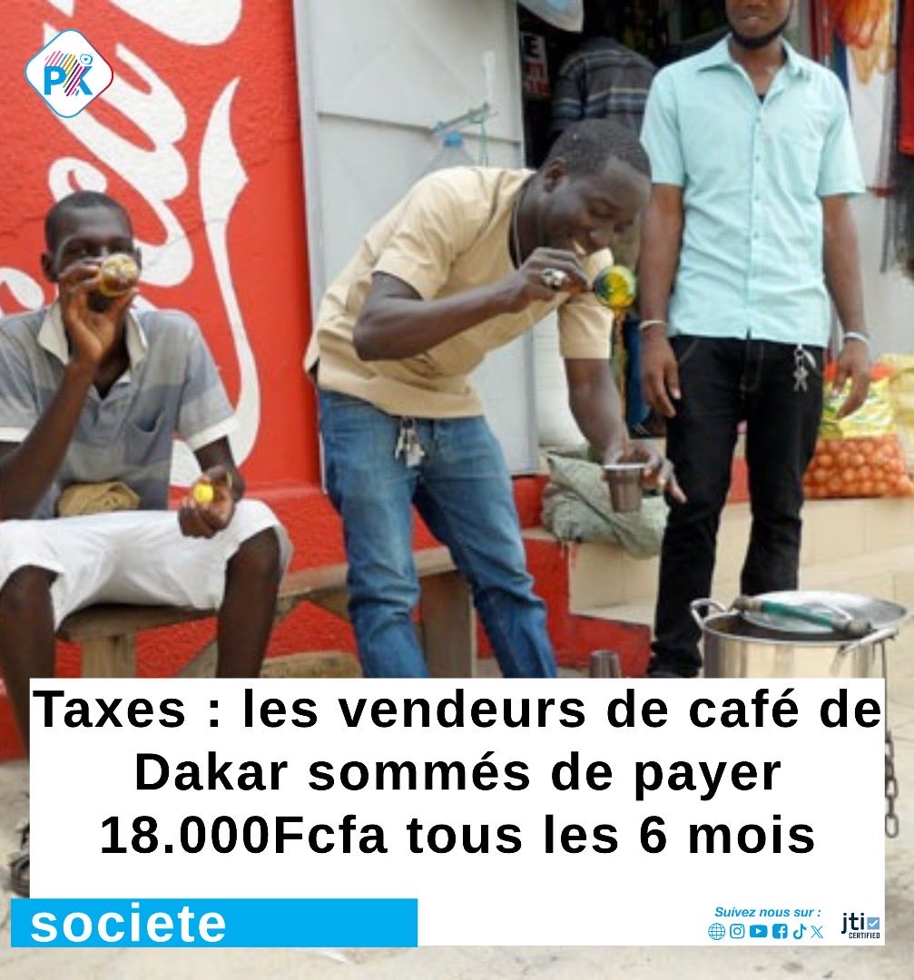 Les vendeurs de café surpris par une nouvelle taxe… d’hygiène de 18.000 par semestre