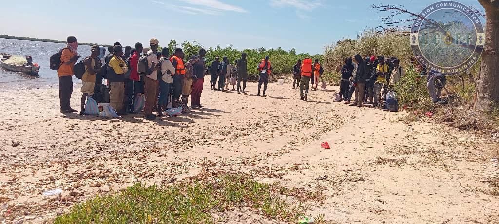 Émigration irrégulière : 44 personnes interpellées dans la presqu'île de Mboro
