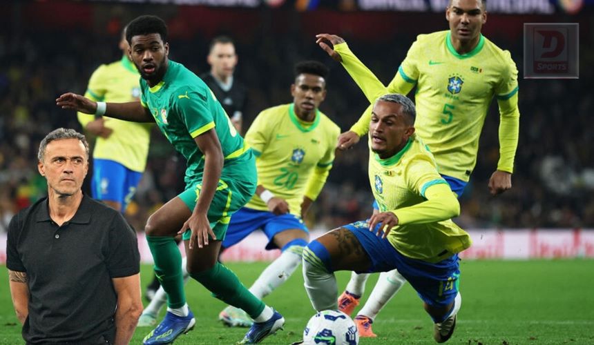 Luis Enrique encourage Ibrahim Mbaye «Je suis content qu’il puisse jouer la Can, c’est important pour lui»