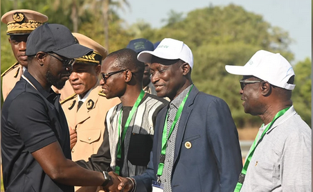 La digue anti-sel de Coubalan