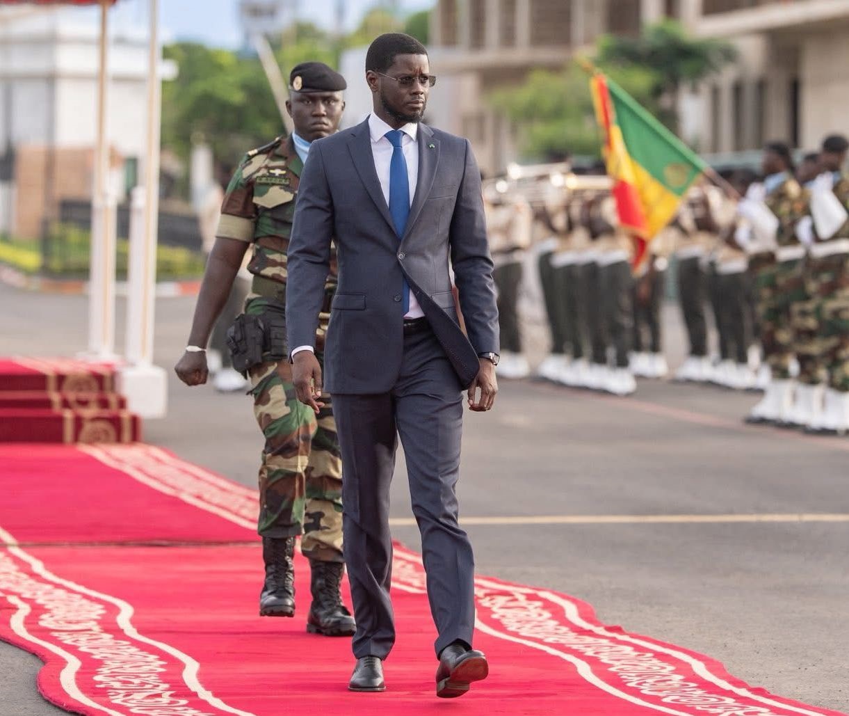 Diomaye félicite les Lions