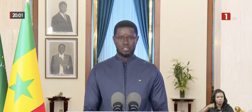 CAP SUR 2026 : Diomaye promet une relance tous azimuts et des investissements massifs