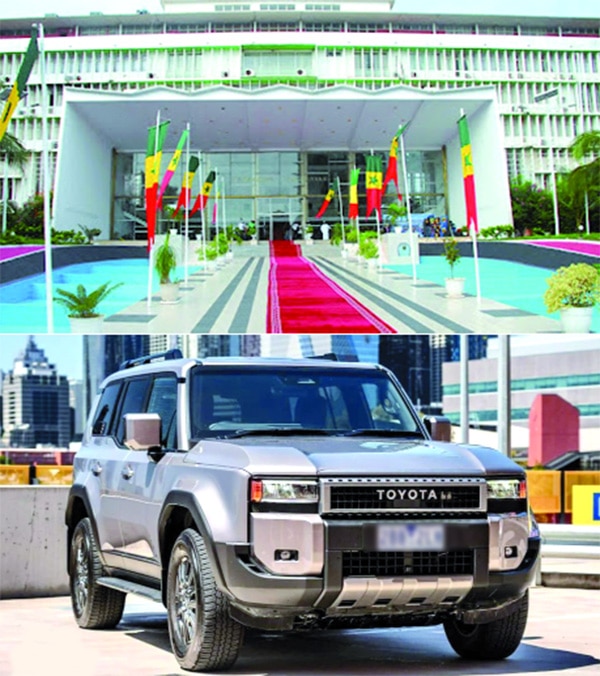 Assemblée nationale : un premier lot de véhicules remis aux députés