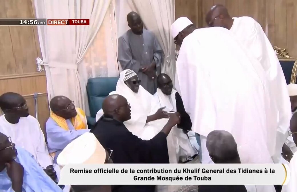 Travaux de réhabilitation de la Grande mosquée de Touba : la grosse contribution du Khalife général des Tidianes