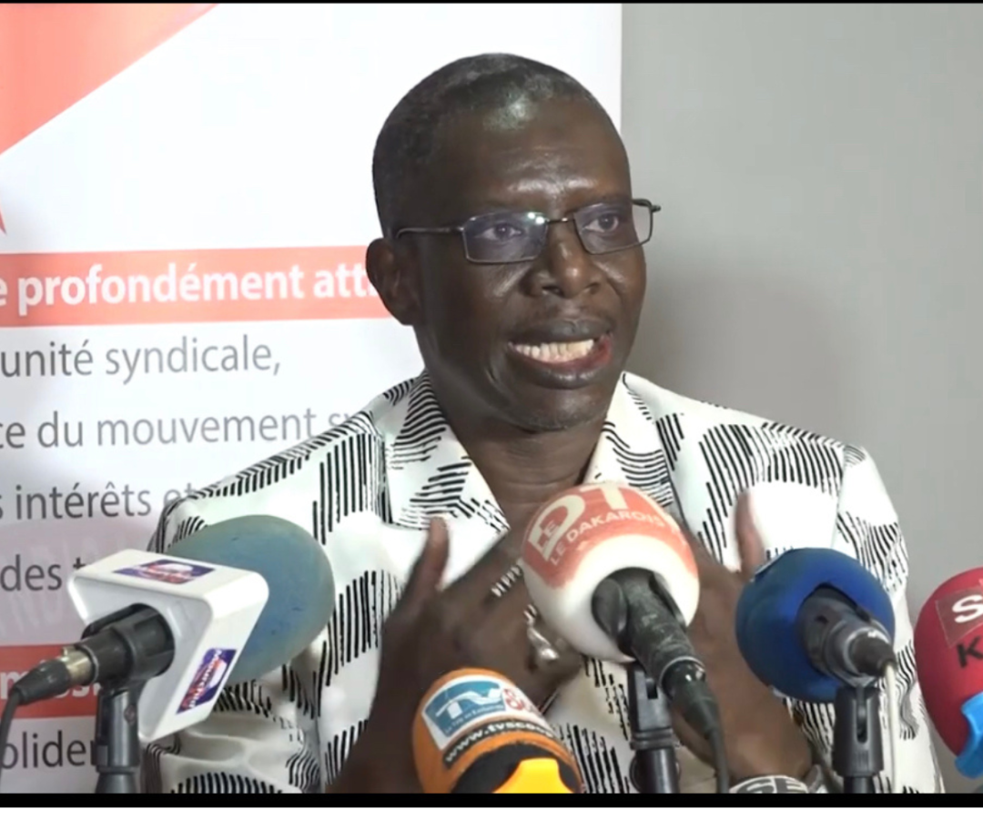 ELIMANE DIOUF, SG DE LA CSA SUR LE BLOCAGE DU SG DU SATES A LA SEN'EAU : « Il est inadmissible que la Sen’Eau fasse du terrorisme aux travailleurs »
