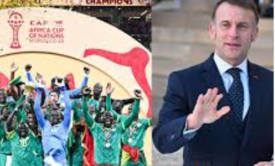 VICTOIRE DU SÉNÉGAL À LA CAN 2025 : Emmanuel Macron, l’Union africaine, Burna Boy, l’Economic Freedom Fighters… saluent le sacre des Lions