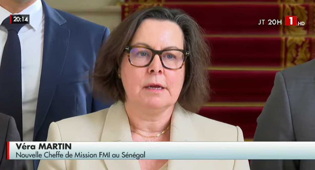 Bassirou Diomaye Faye reçoit la nouvelle cheffe de mission du FMI au sénégal