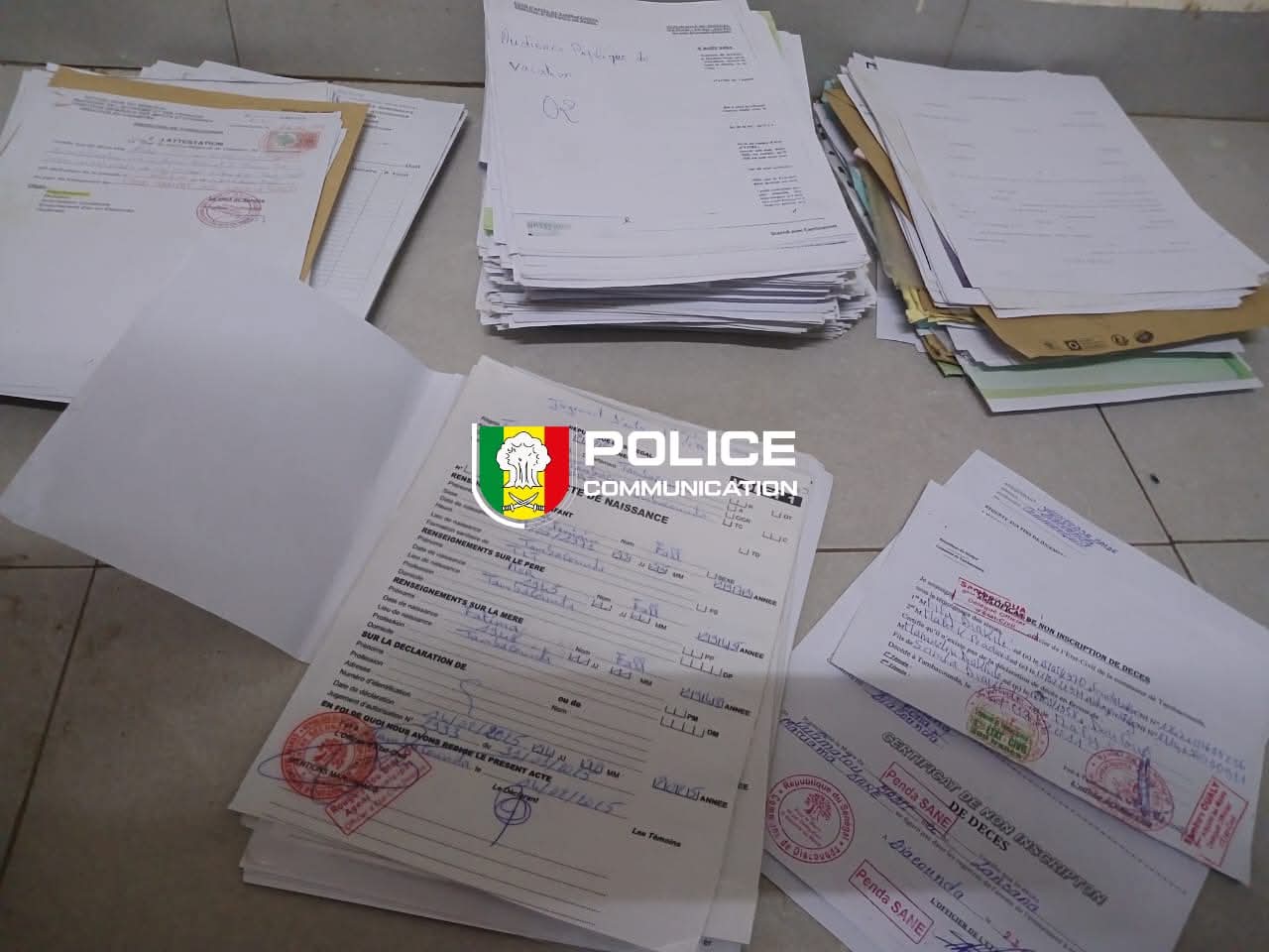 Saint-Louis : deux personnes déférées pour fraude à l’état civil