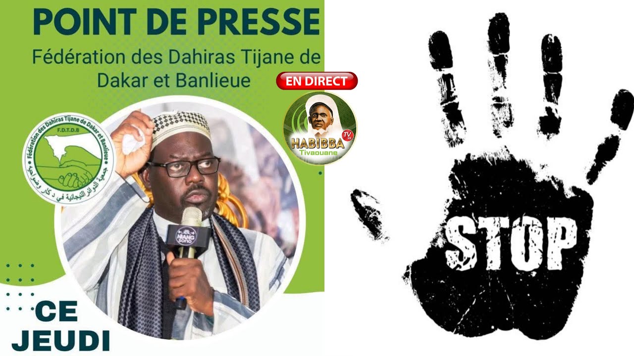 ATTAQUES CONTRE SERIGNE MOUSTAPHA SY AL AMINE : La Fédération des Dahiras tidianes s’engage sur le terrain du droit et interpelle l’État