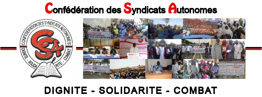 FRAGILISATION DE LA COHÉSION NATIONALE, LA STABILITÉ SOCIALE ET LA CRÉDIBILITÉ DE L’ÉTAT DE DROIT : La Confédération des syndicats autonomes du Sénégal demande à l’Etat de prendre toutes ses responsabilités