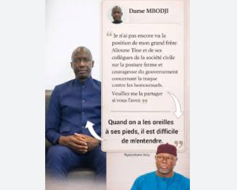 Alioune Tine "gifle" Dame Mbodj