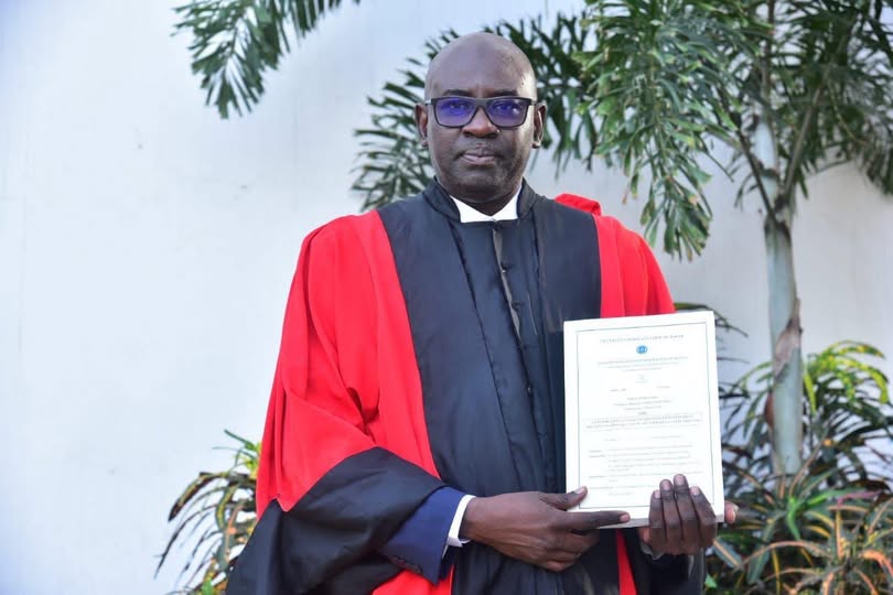 Moussa Taye, nouveau docteur