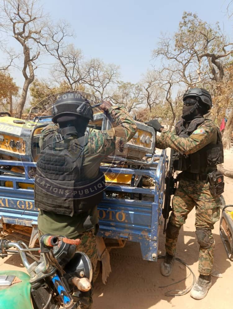 Démantèlement de trois sites d'orpaillages clandestins à Kédougou