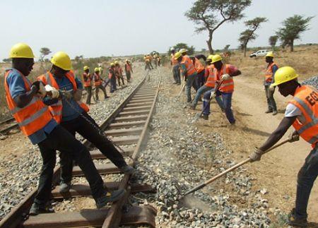 la réhabilitation de la voie ferroviaire Dakar - Tambacounda achevée à 90 % 