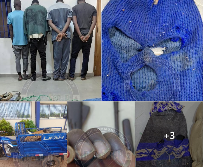 Démantèlement d'une bande armée à Kédougou