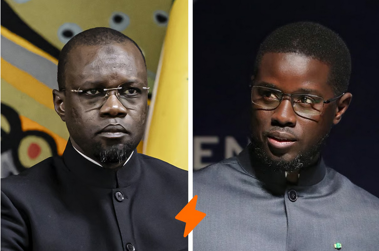 Ousmane Sonko et Diomaye