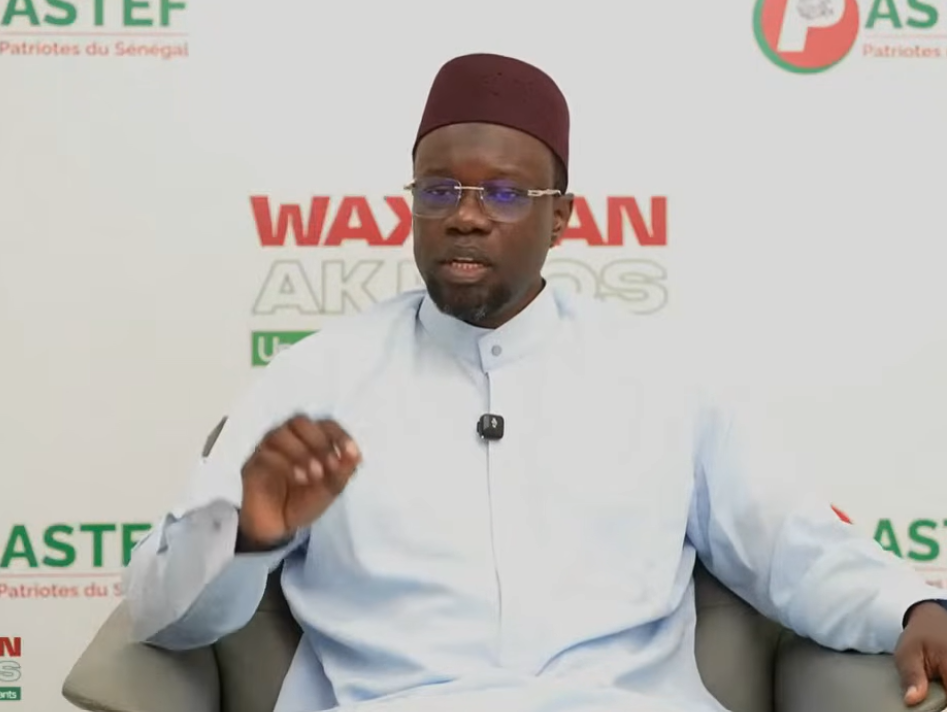 54.605 personnes ont suivi Ousmane Sonko, indépendamment des autres directs sur les autres chaînes et télés