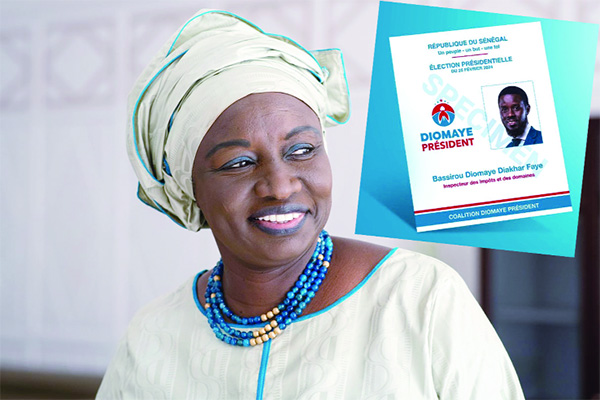 Diomaye au King Fahd Palace, samedi selon Mimi Touré