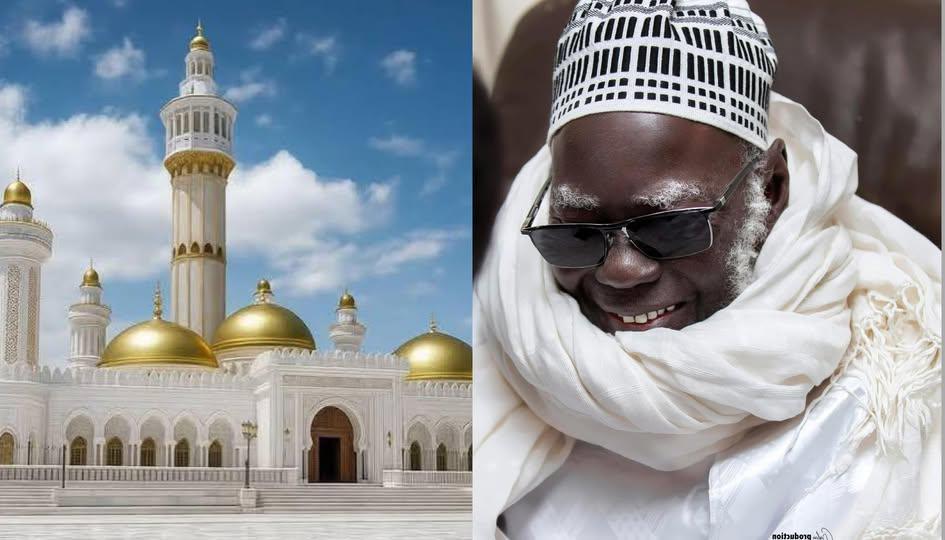 RENOVATION DE LA GRANDE MOSQUEE DE TOUBA : Serigne Mountakha Mbacké a procédé à la pose de la première pierre ce jeudi 19 mars