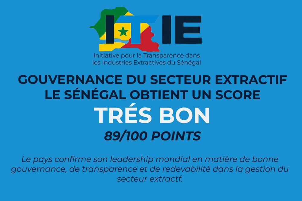 GOUVERNANCE DANS LE SECTEUR EXTRACTIF : Le Sénégal leader en matière de transparence et de redevabilité