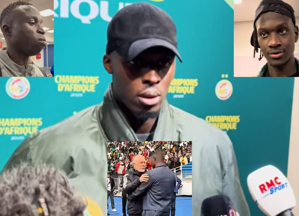 ZONE MIXTE avec   Edouard Mendy,  Mory Diaw, Krépin Diatta et  Mano Menezes