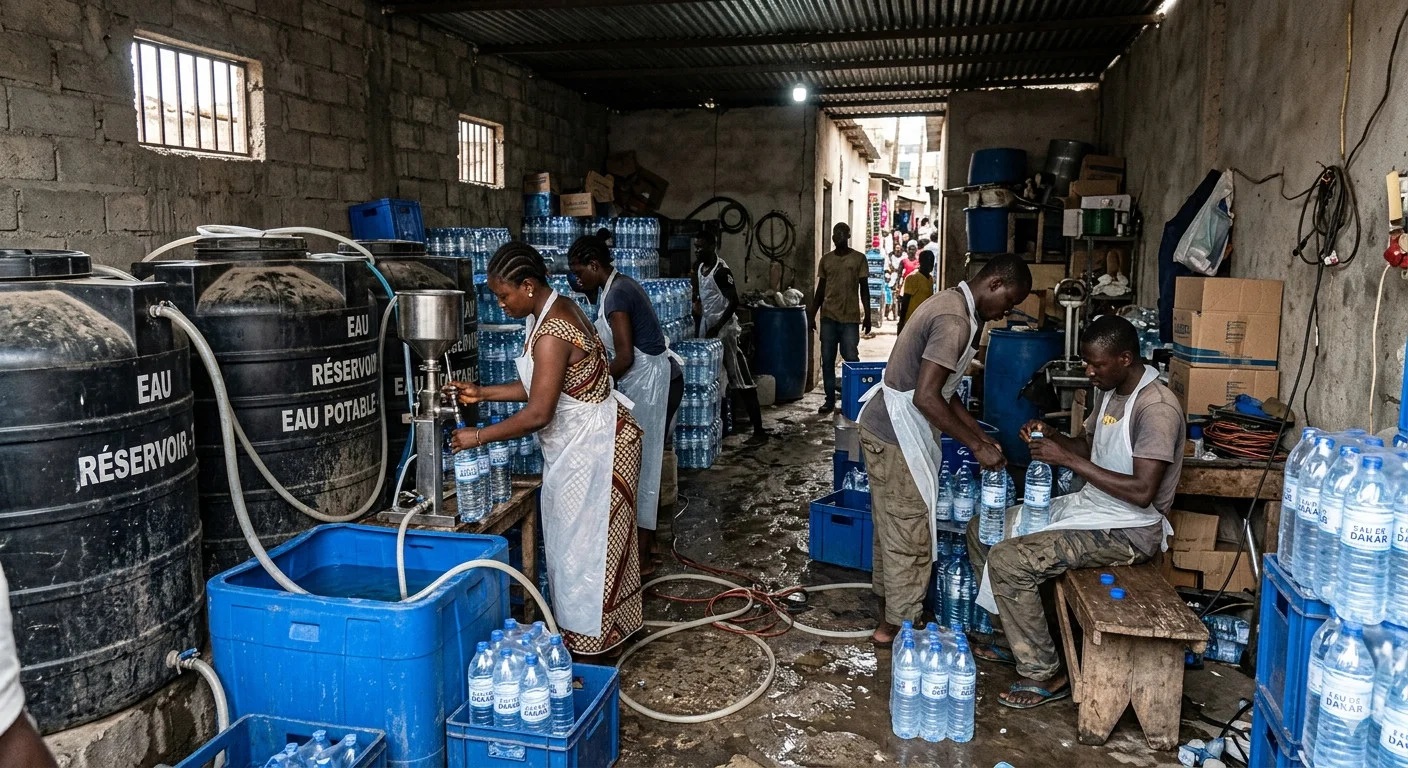 Exploitation clandestine d'une fabrique d'eau : un individu arrêté