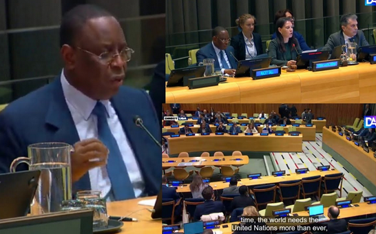 «BATIR DES PONTS ENTRE LES ÉTATS, LES NATIONS, LES CULTURES ET LES CIVILISATIONS» : À l’Onu, Macky Sall déroule sa vision d’un multilatéralisme rénové