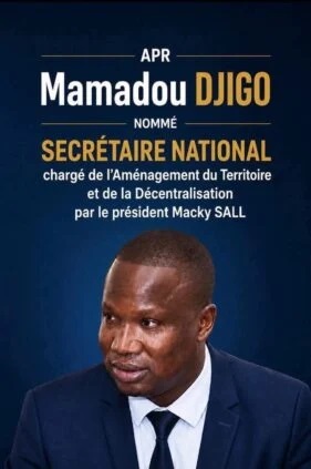 Macky nomme Mamadou Djigo