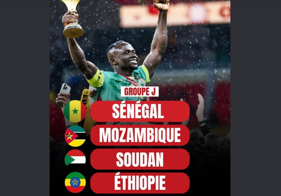 ÉLIMINATOIRES CAN 2027 : LE SENEGAL FIXE Les Lions dans un groupe J à leur portée mais rempli de pièges