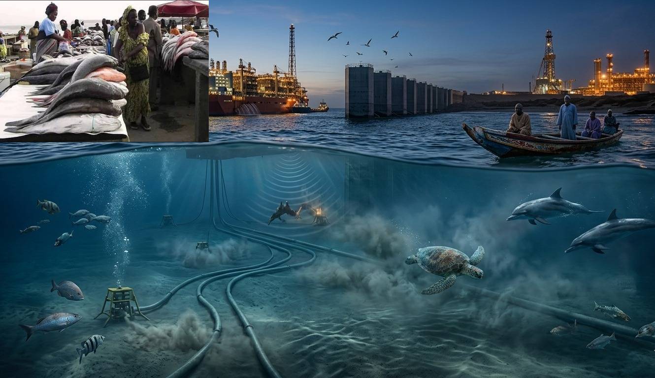 PÉTROCHIMIE OFFSHORE : Quand le mirage gazier menace de vider nos assiettes de thiof, dorades et capitaines
