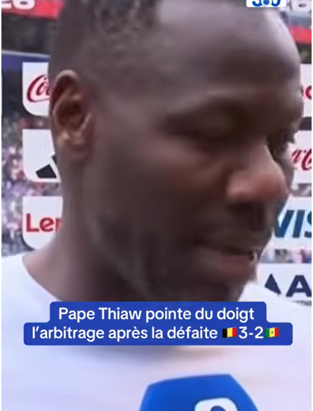 PAPE THIAW  « Une défaite très cruelle »