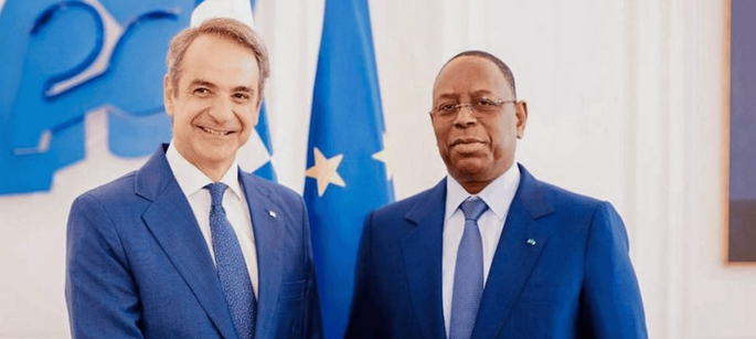 Campagne SG ONU : Macky Sall a été reçu à Athènes par le Premier ministre grec