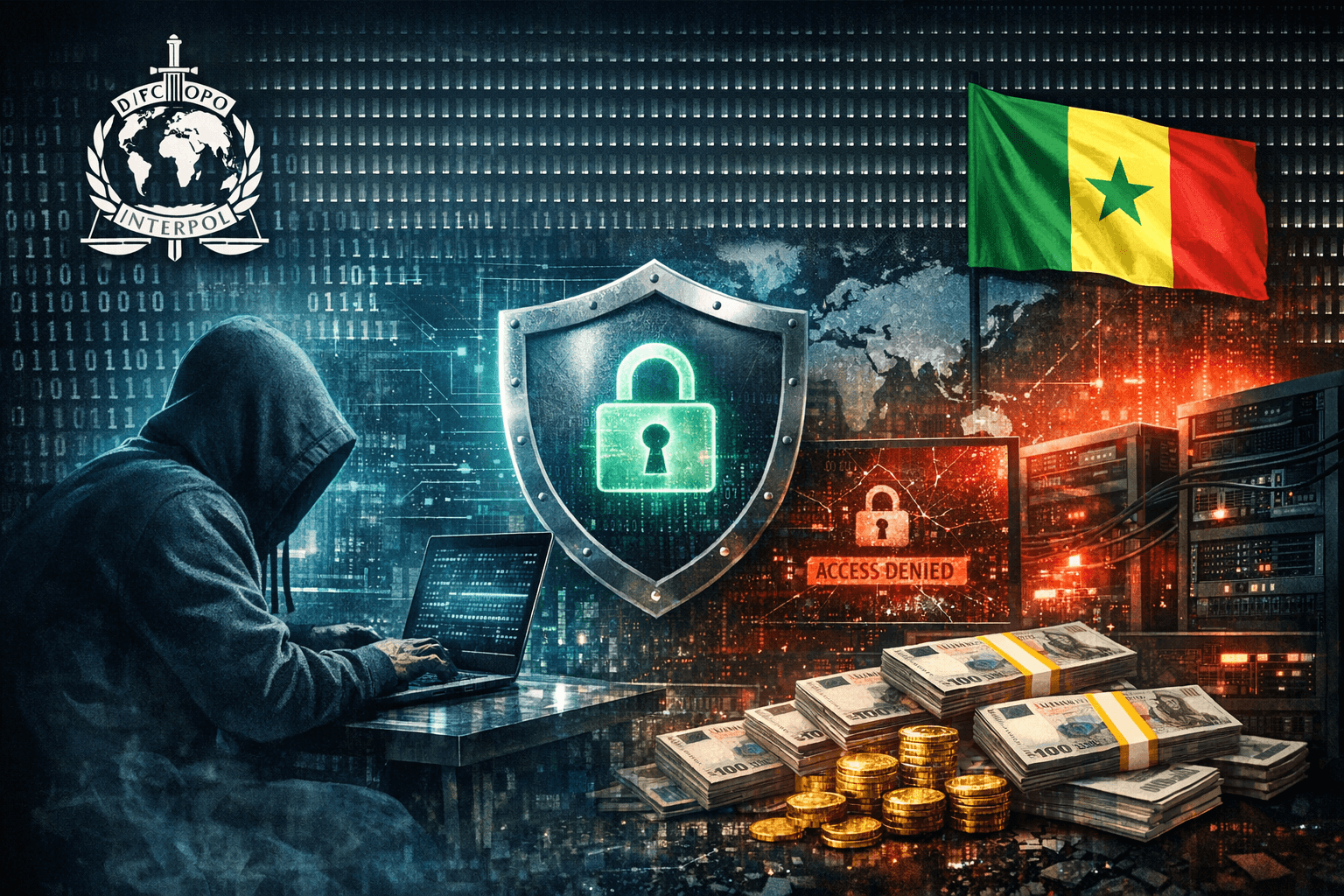ALERTE INTERPOL : Révélations sur un casse numérique à 4,7 milliards F Cfa ciblant le secteur pétrolier au Sénégal
