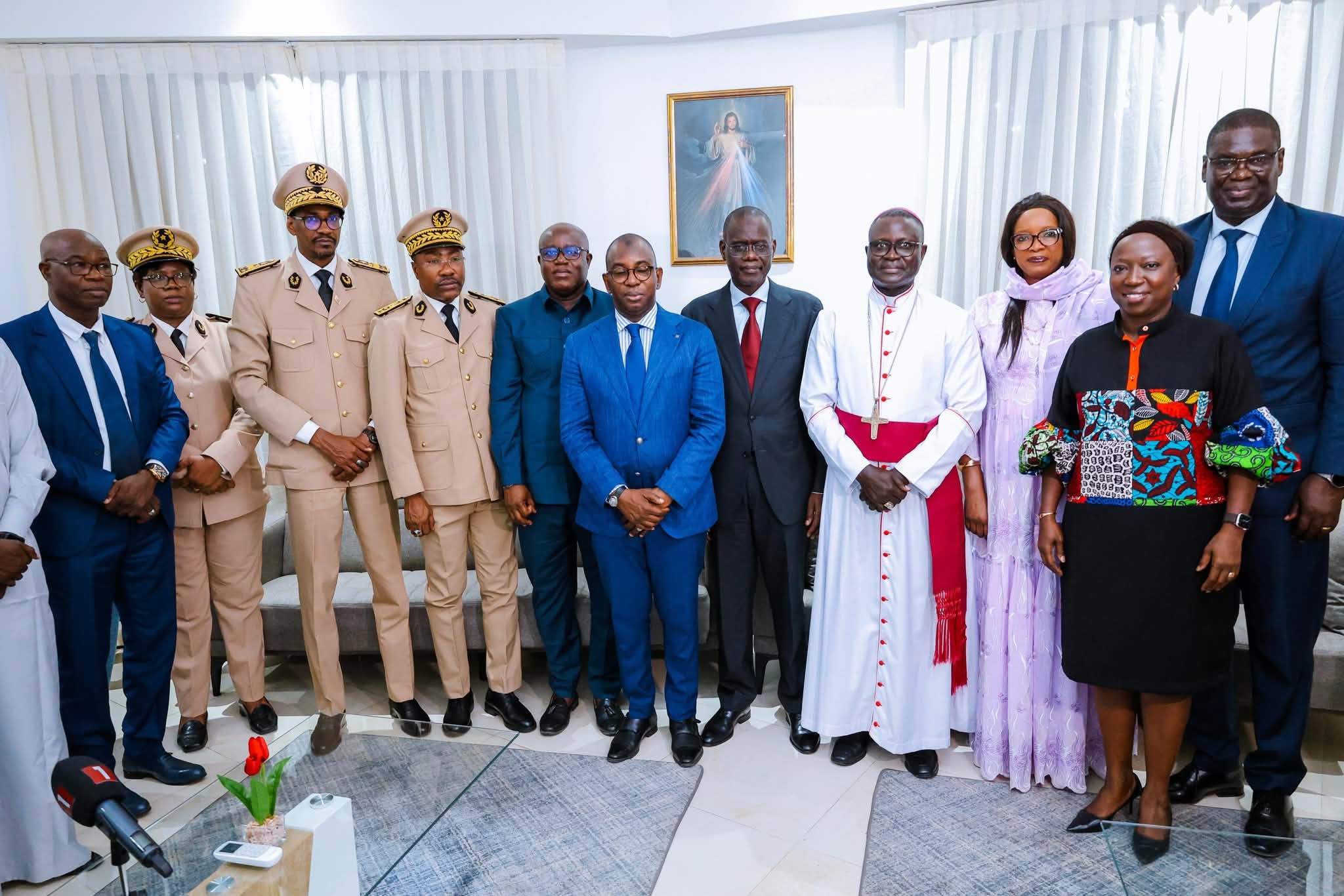 Al Aminou Lô reçu par l'Eglise