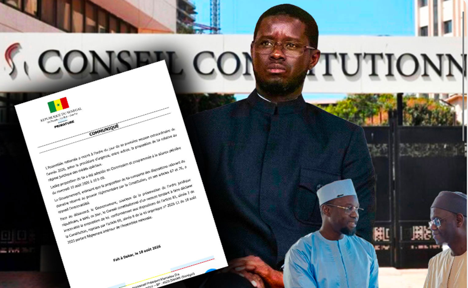 ENCADREMENT DES FONDS SPECIAUX IRRECEVABLE, DECLARATION DE POLITIQUE GENERALE DE AL AMINOU LO : La partie d’échecs entre Diomaye et Sonko s’éternise