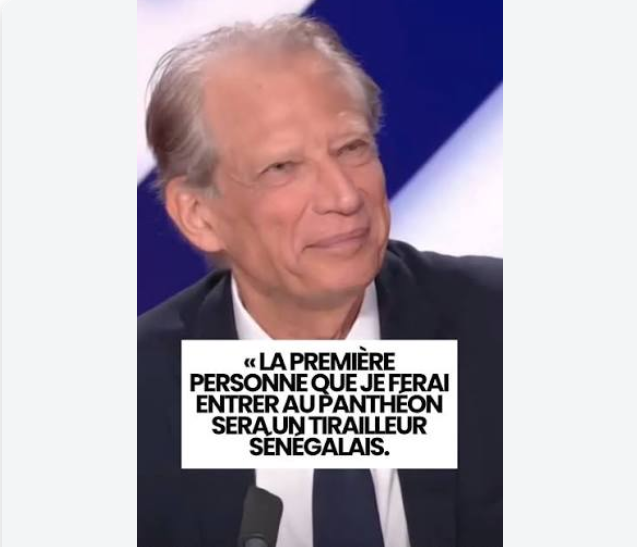 Dominique de Villepin veut honorer les tirailleurs sénégalais