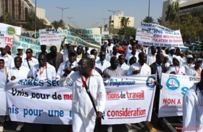 Grève des médecins aujourd'hui et demain