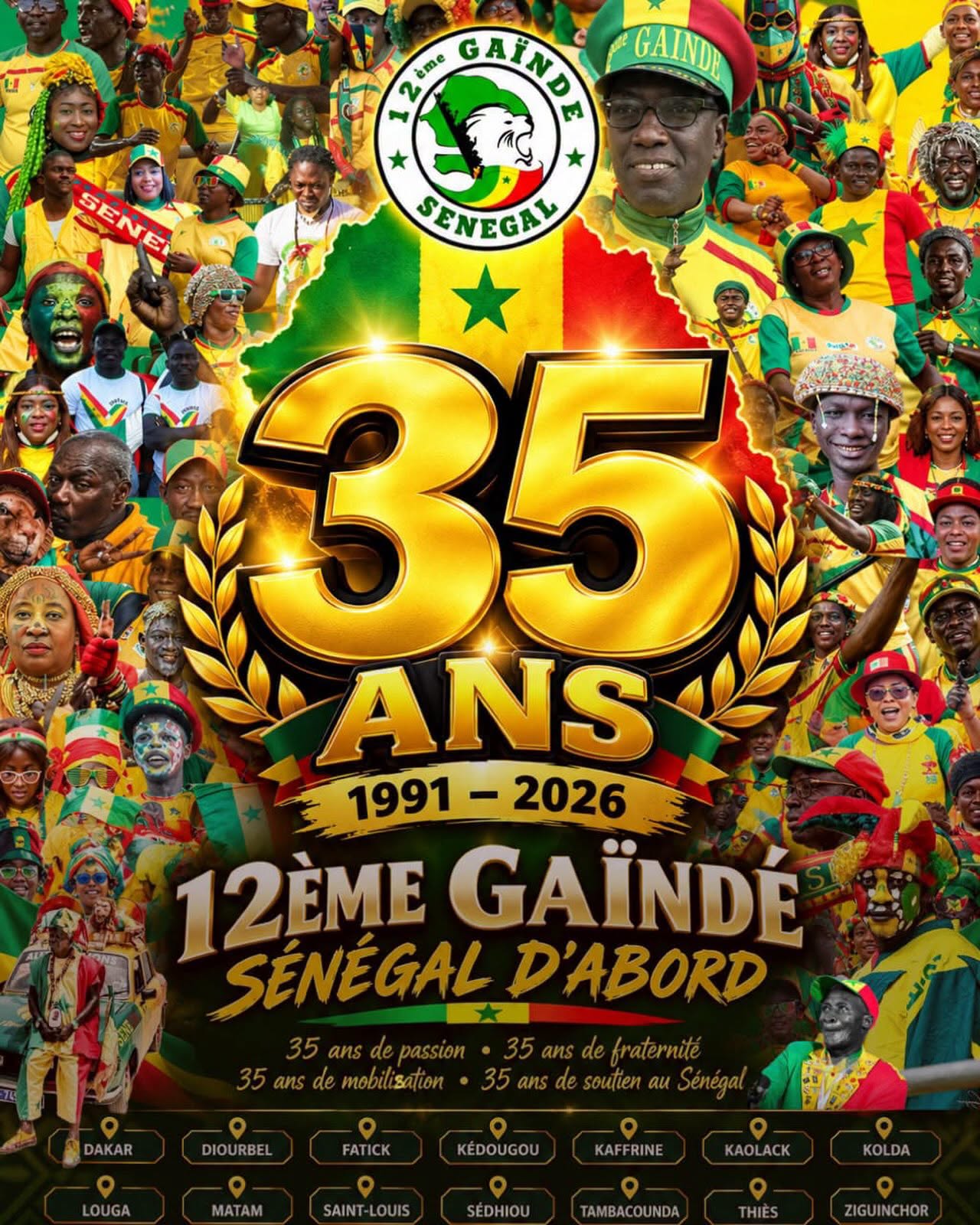 Le 12ème Gaïndé célèbre 35 ans d’engagement au service du Sénégal